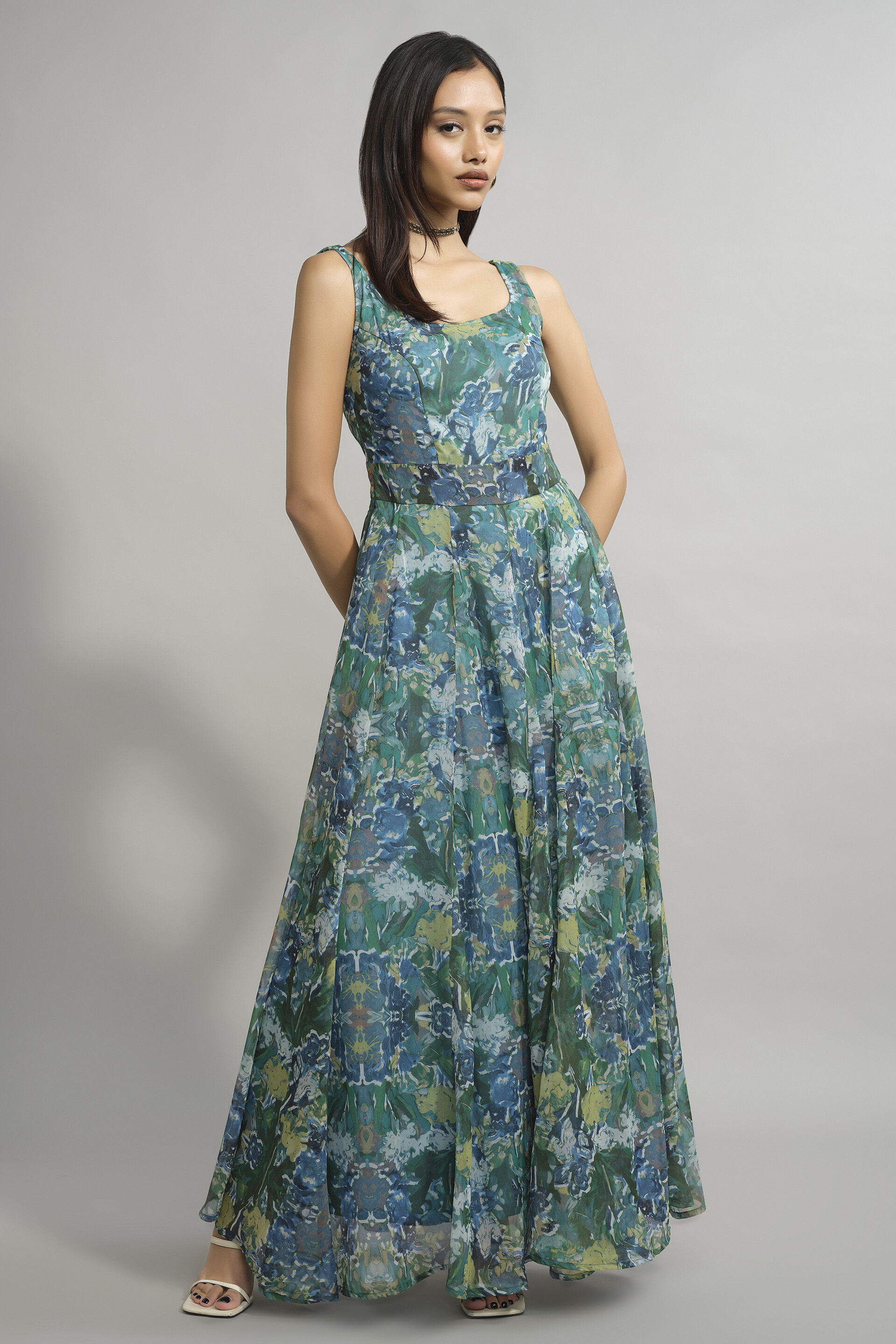 Ethereal Gown, Green, image 1